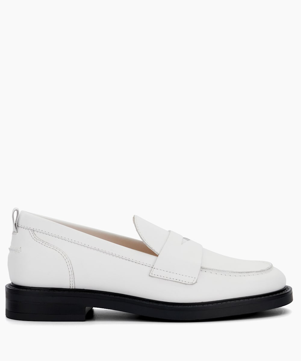 Next white loafers clearance