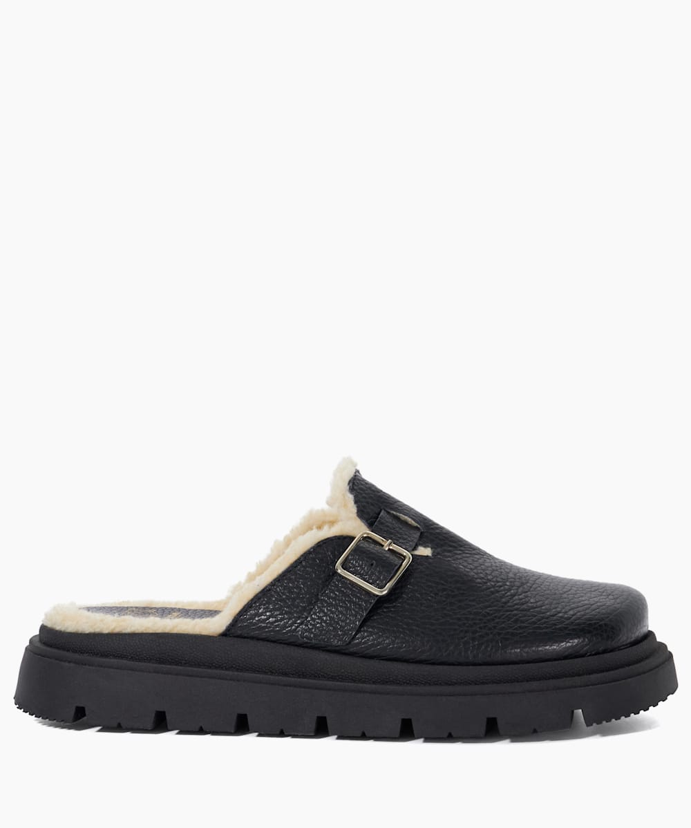 Women's shearling lined clogs top