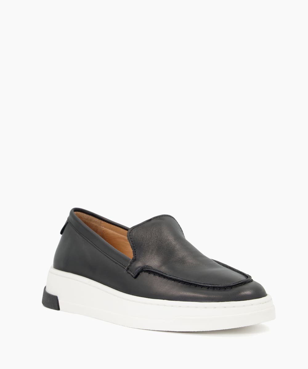 Dune black wedge shoes clearance