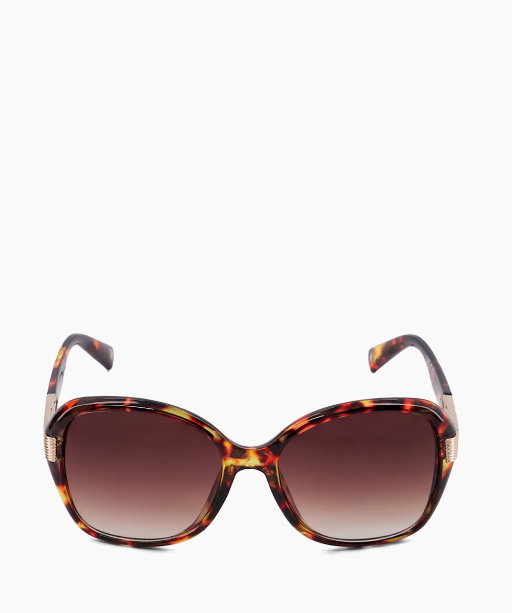 Brown tortoiseshell sunglasses best sale