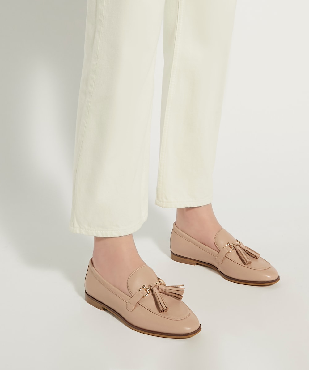 Blush loafers hotsell