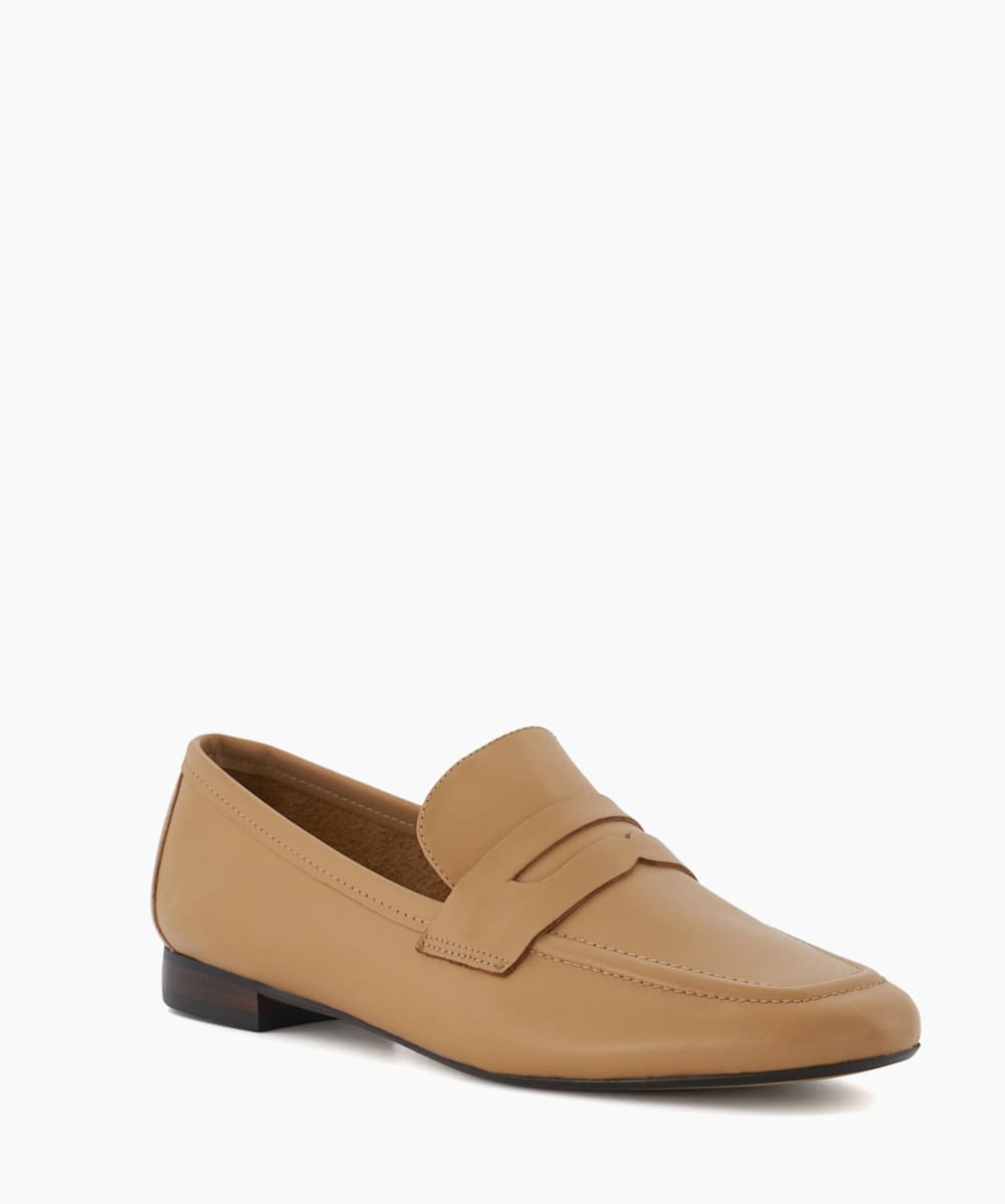 Camel colour loafers deals