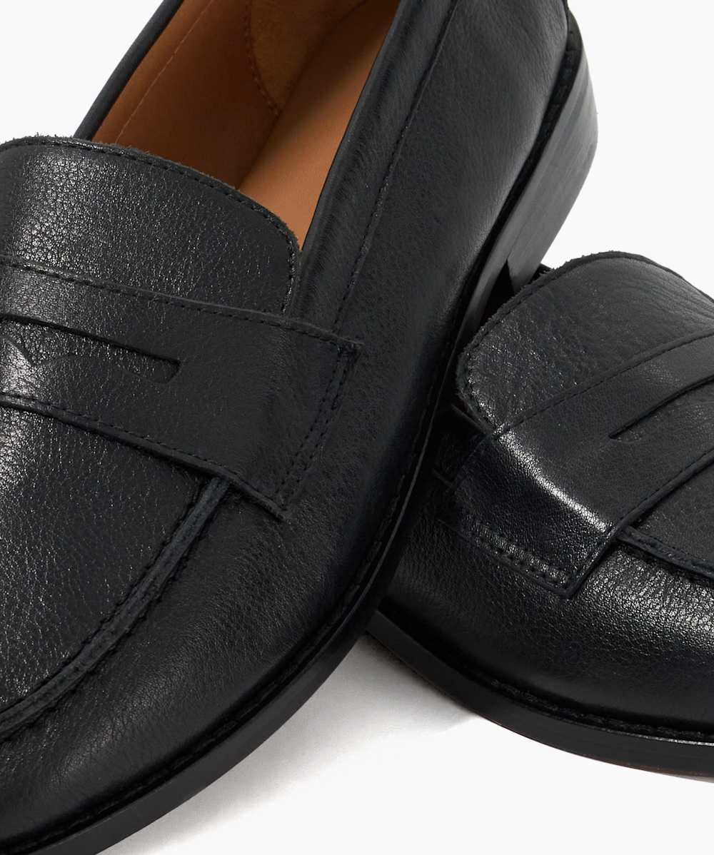 Mens soft leather penny loafers online