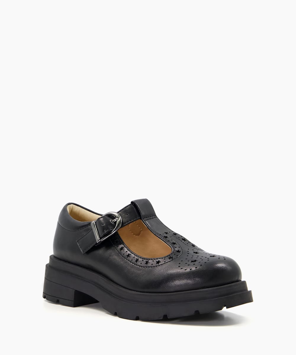 Dune black brogues outlet