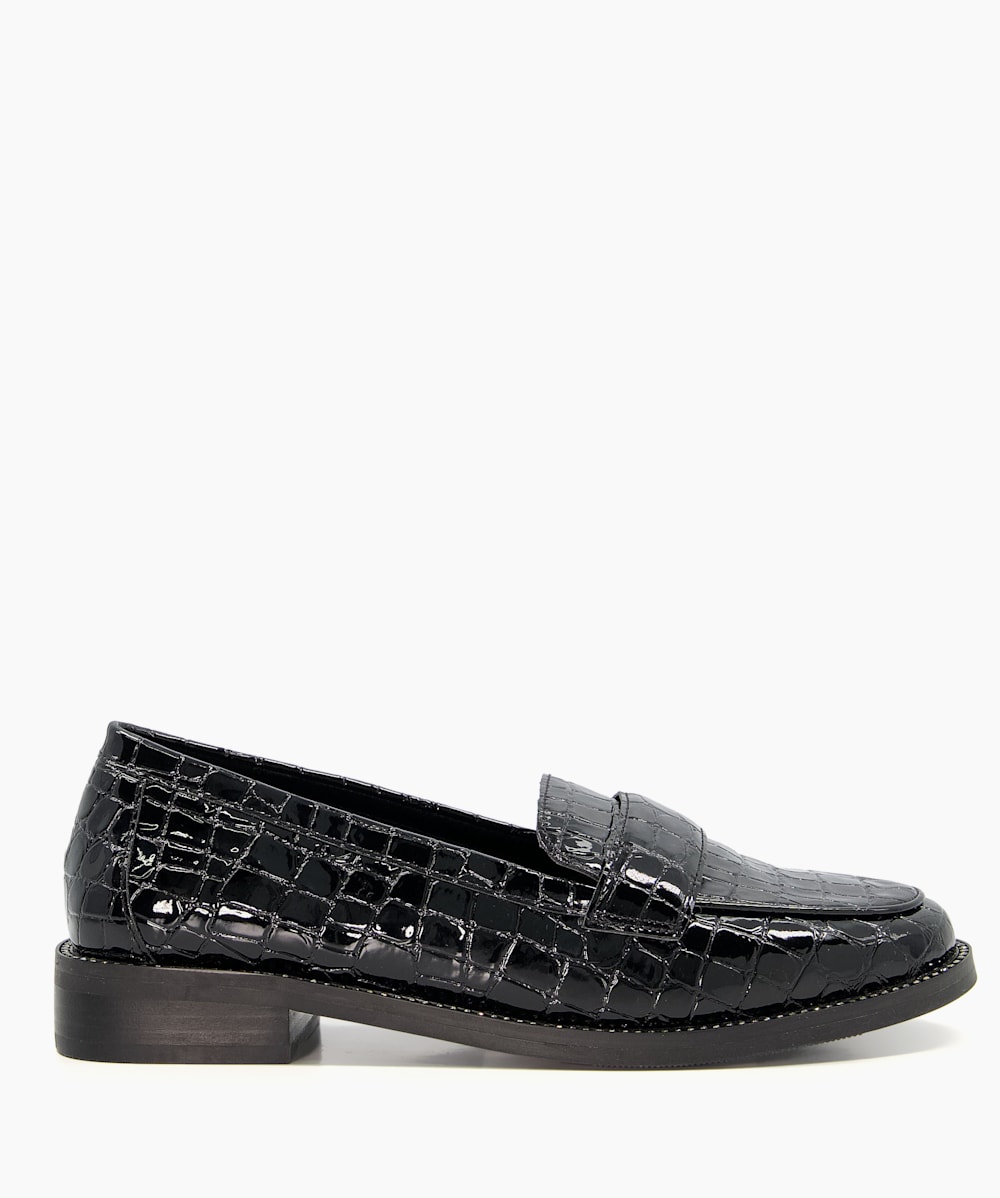Dune black patent shoes deals