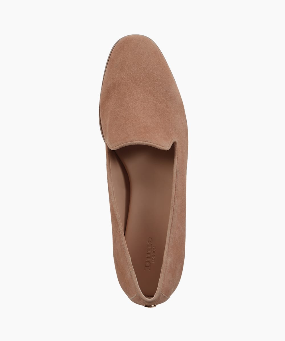 Glassi Camel Slipper Loafer Dune London