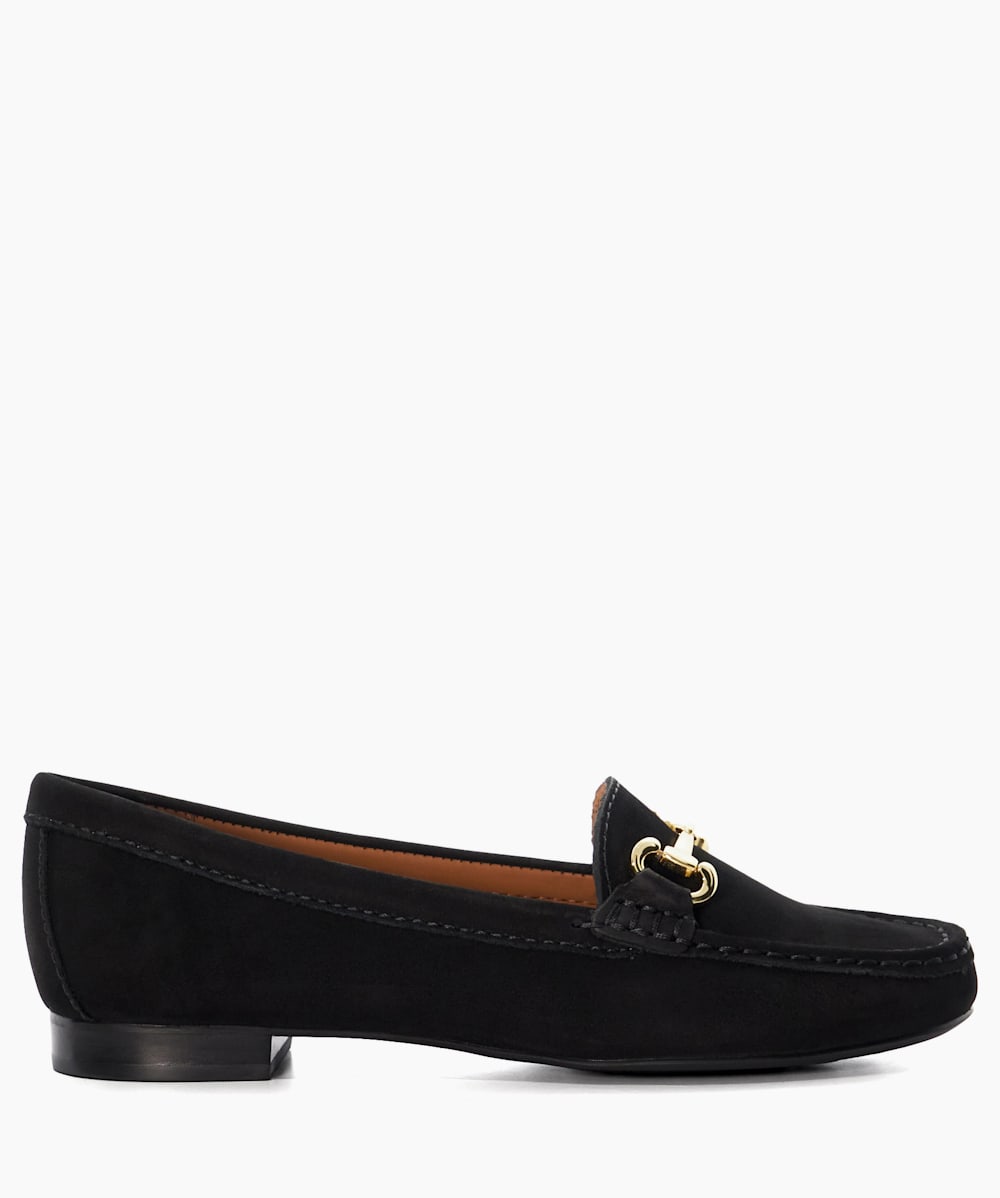 Dune black suede shoes discount