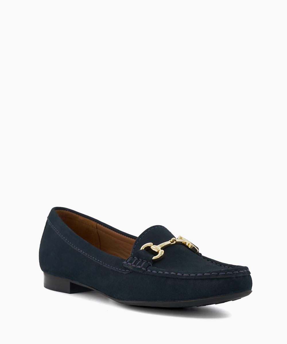 Dune ladies loafers discount