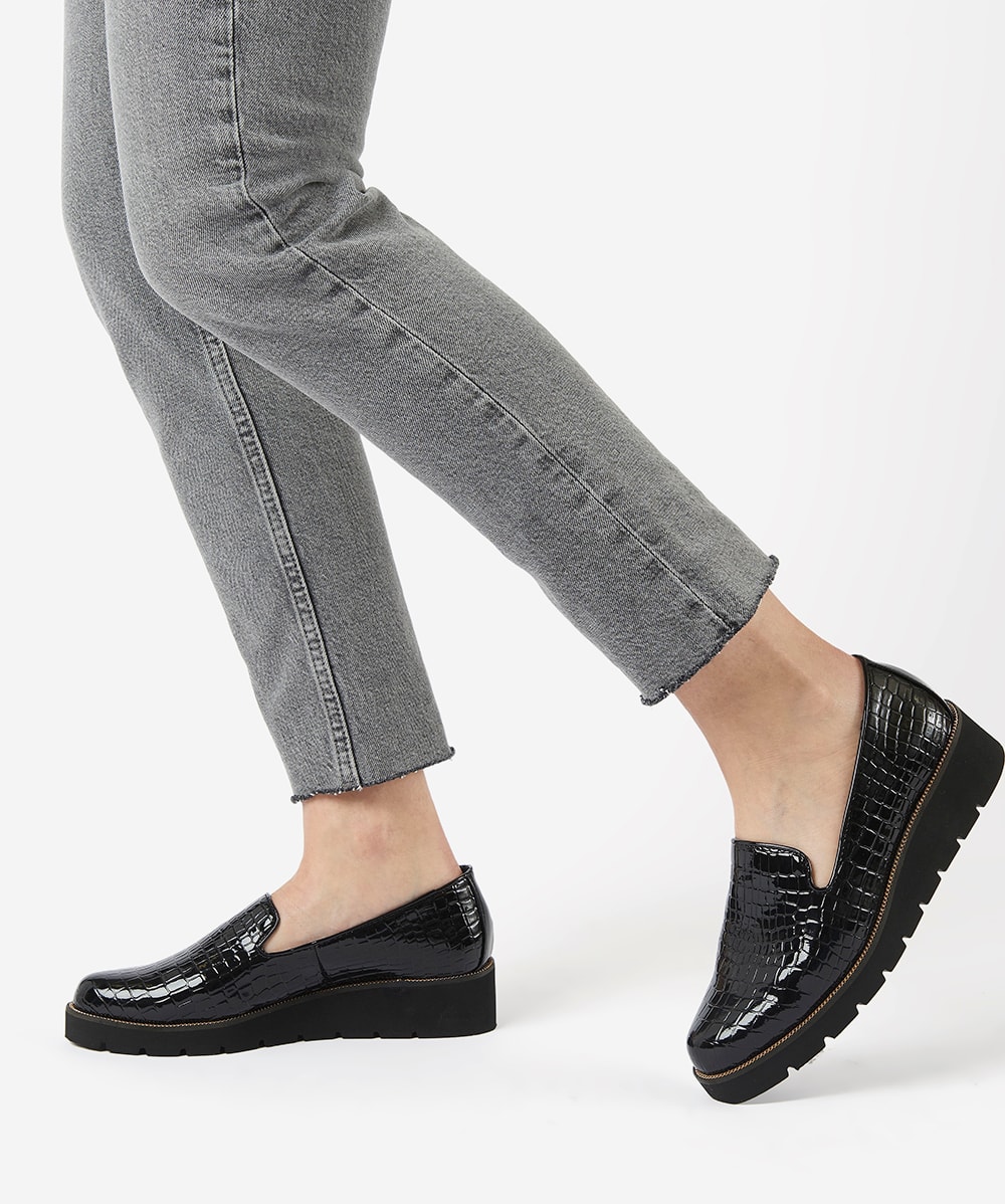 Dune flatform loafers best sale