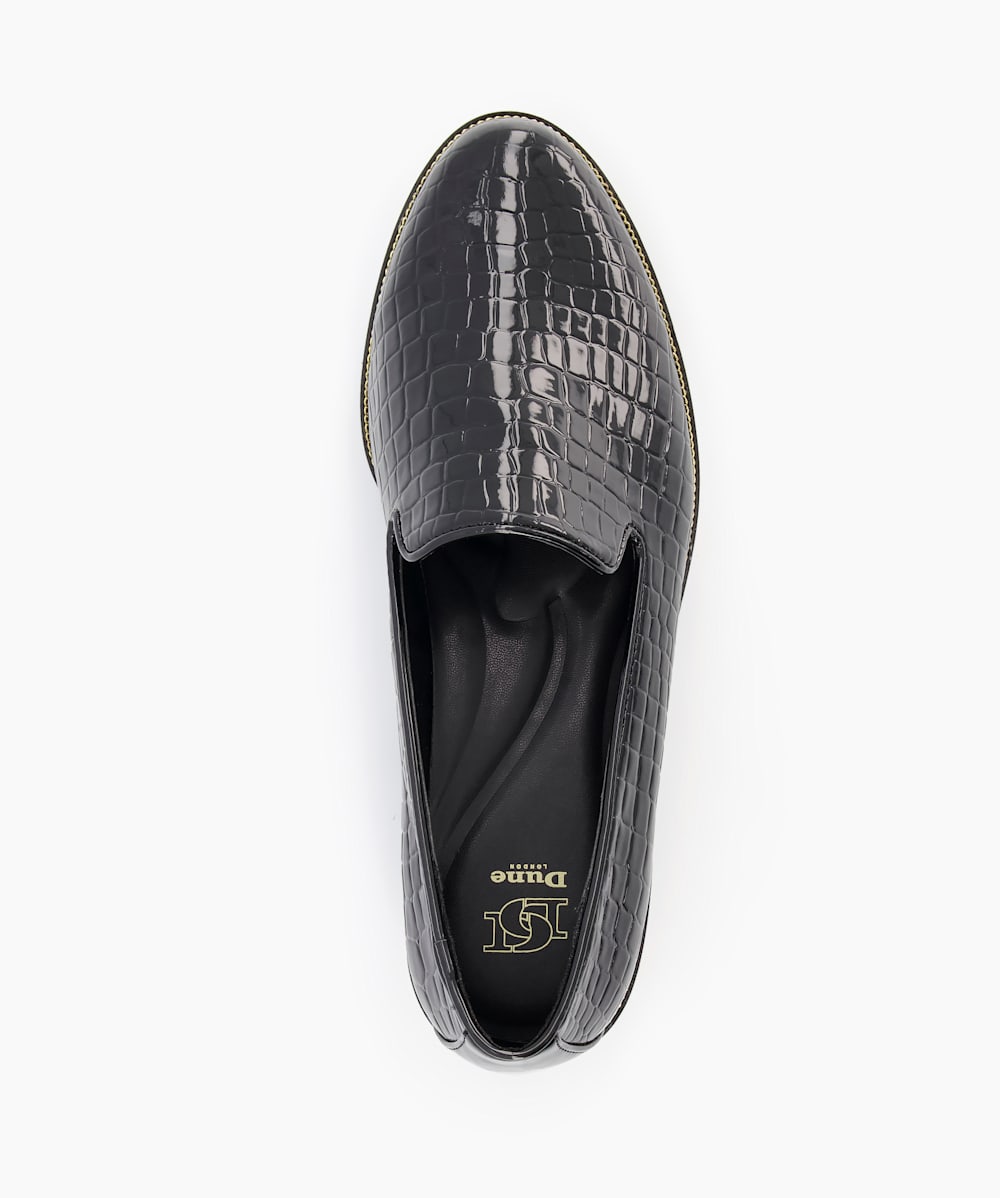 Dune flatform loafers best sale