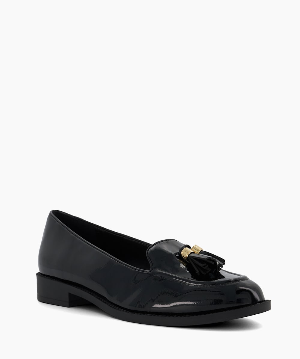 Dune glorify top tassel charm loafers