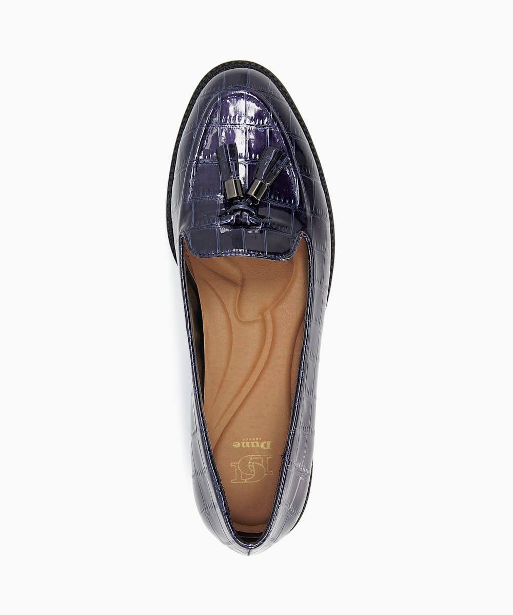Navy patent hotsell loafers womens