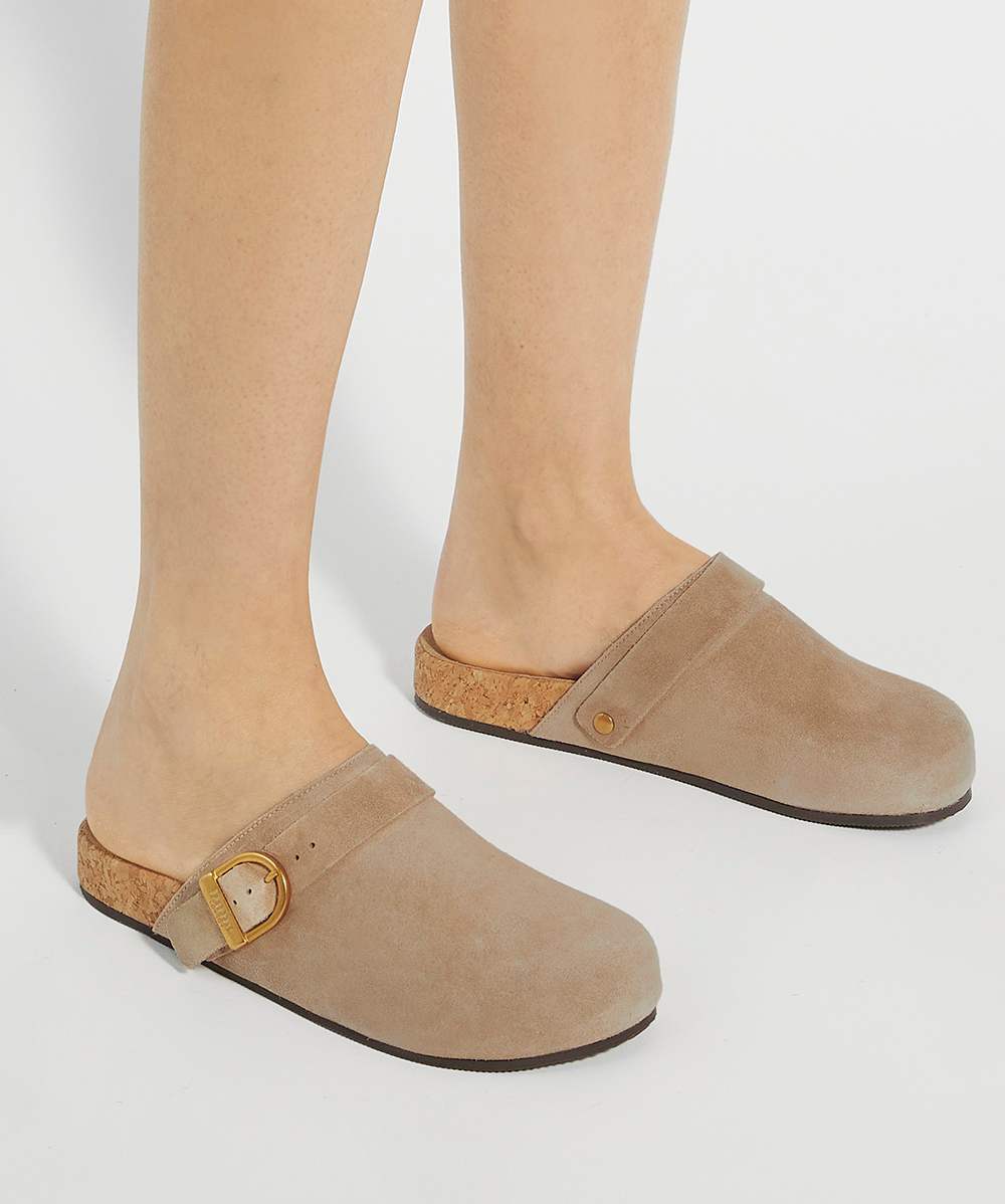 Suede mules online