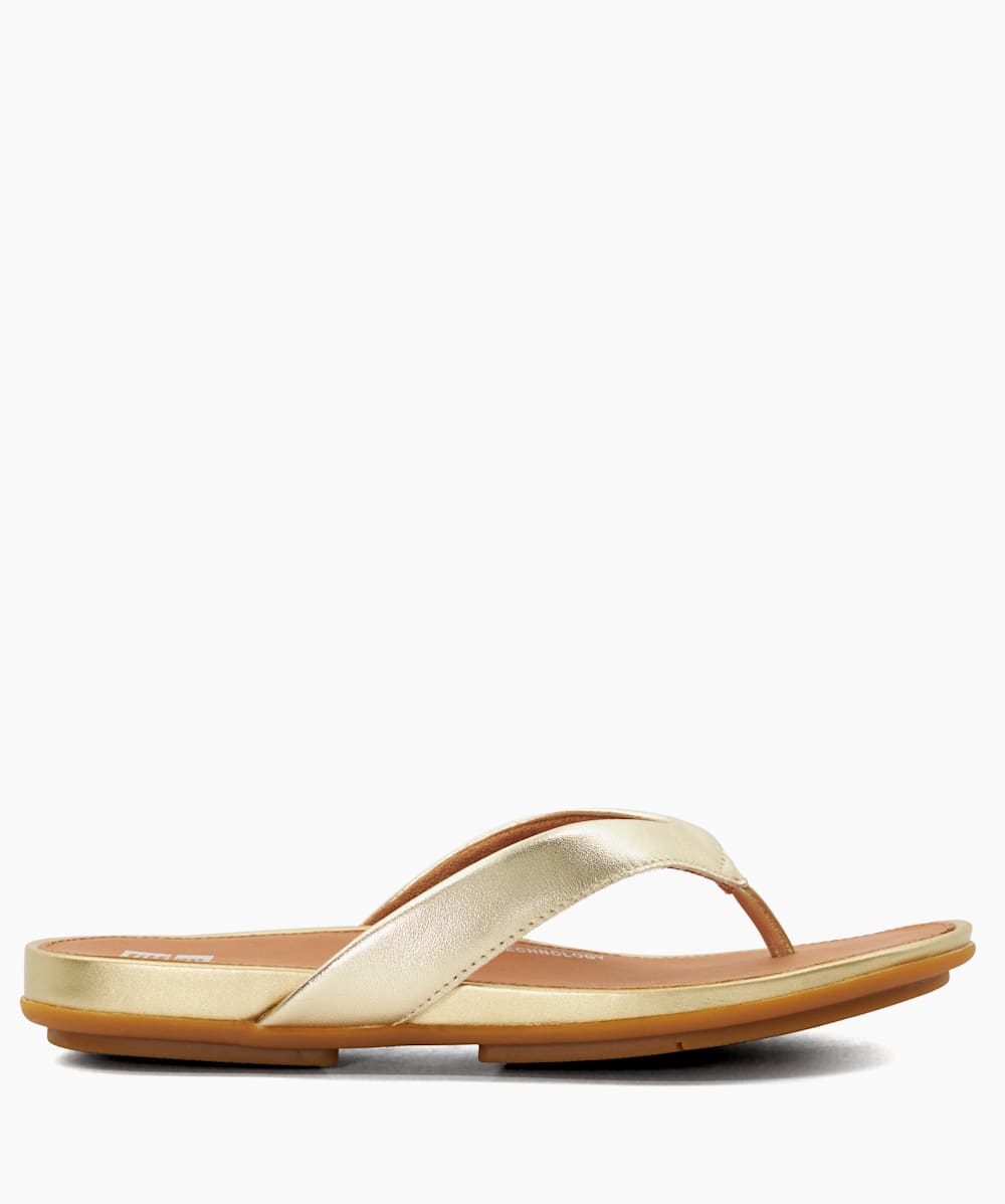 Gracie toe sales post slippers