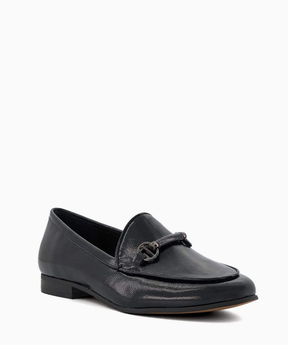 Next black patent hot sale loafers