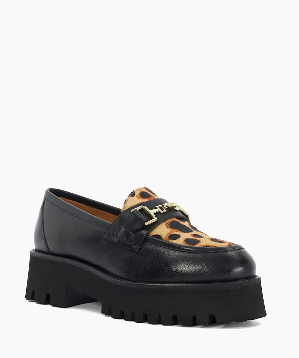 Leopard loafer deals