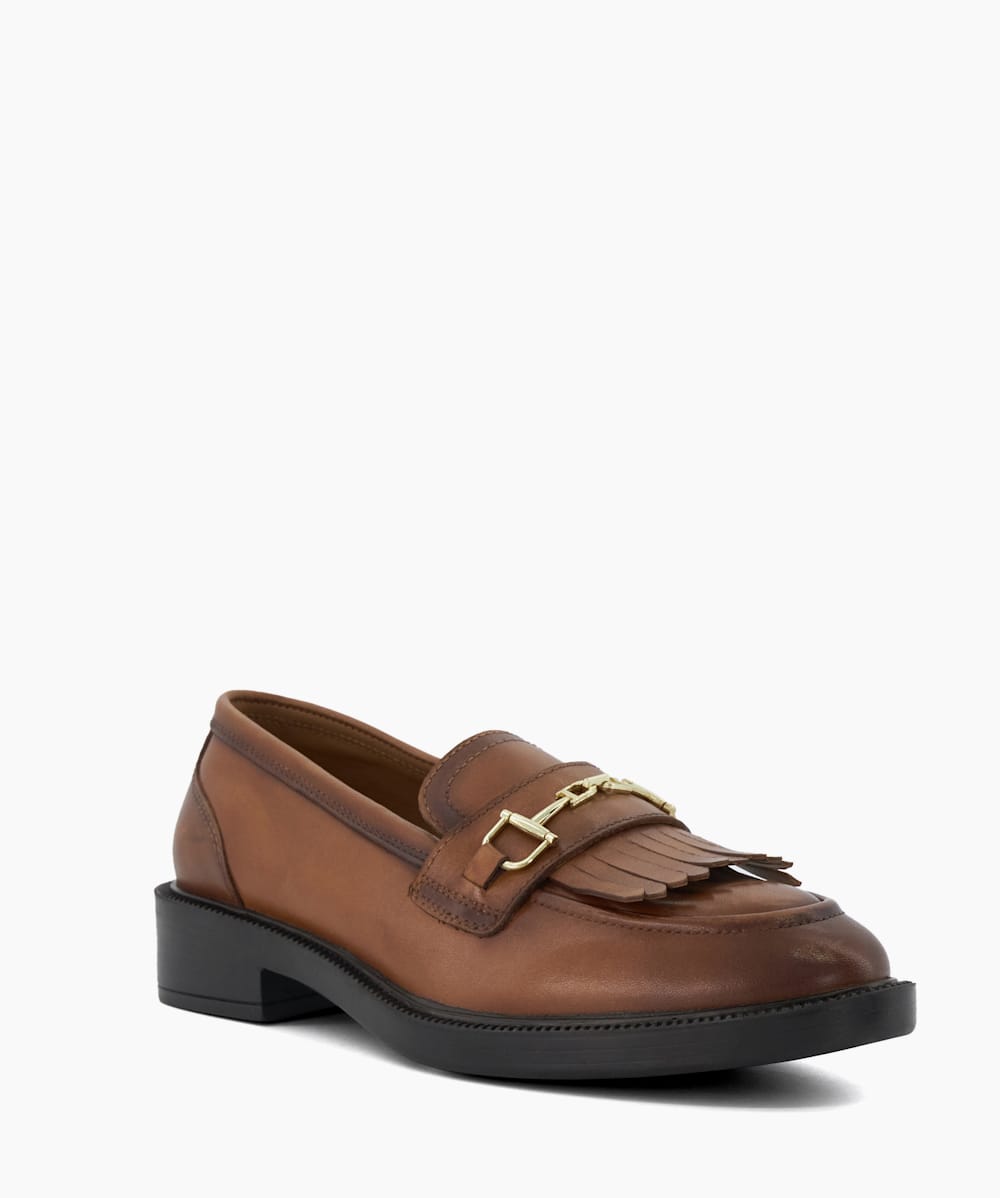 Tan shop loafers womens
