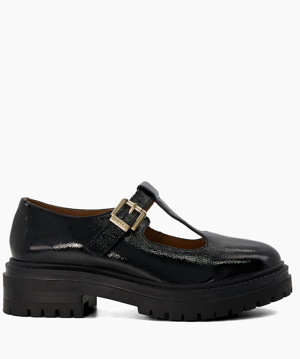 T store strap loafers