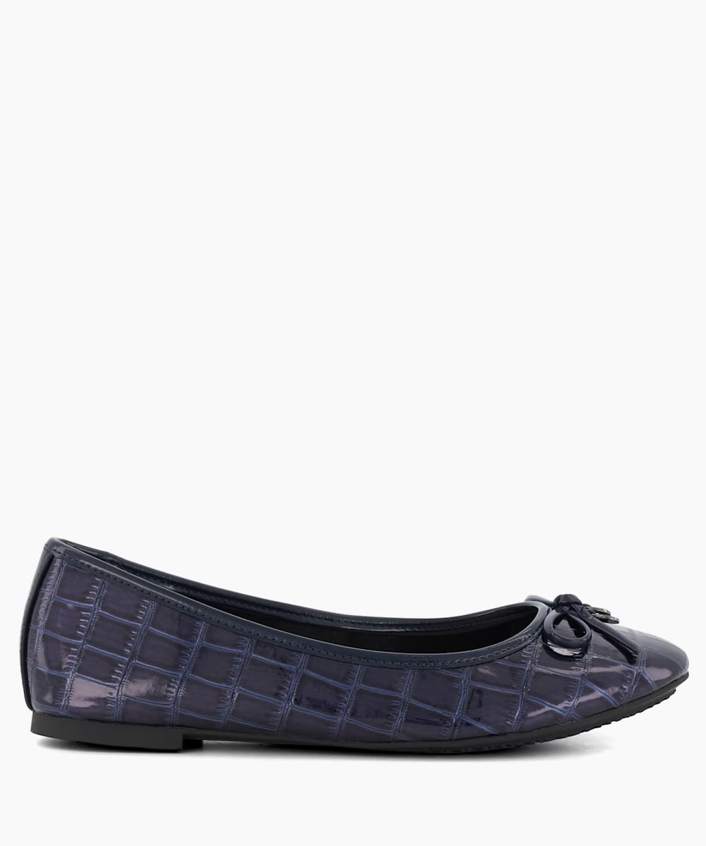 Next navy ballet pumps cheap