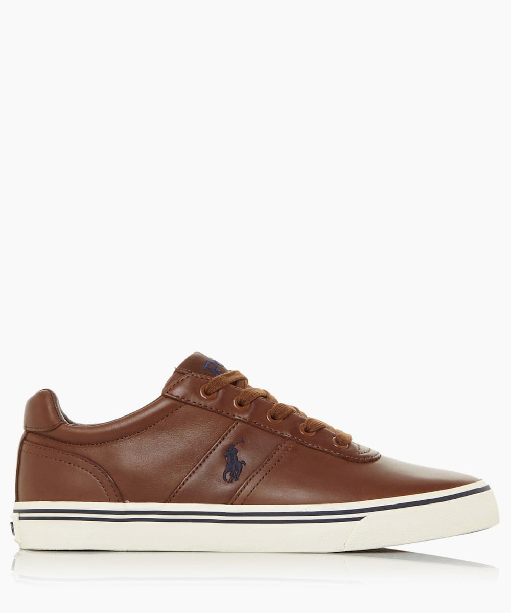Hanford 3 Tan Chunky Sole Lace Up Trainers Dune London