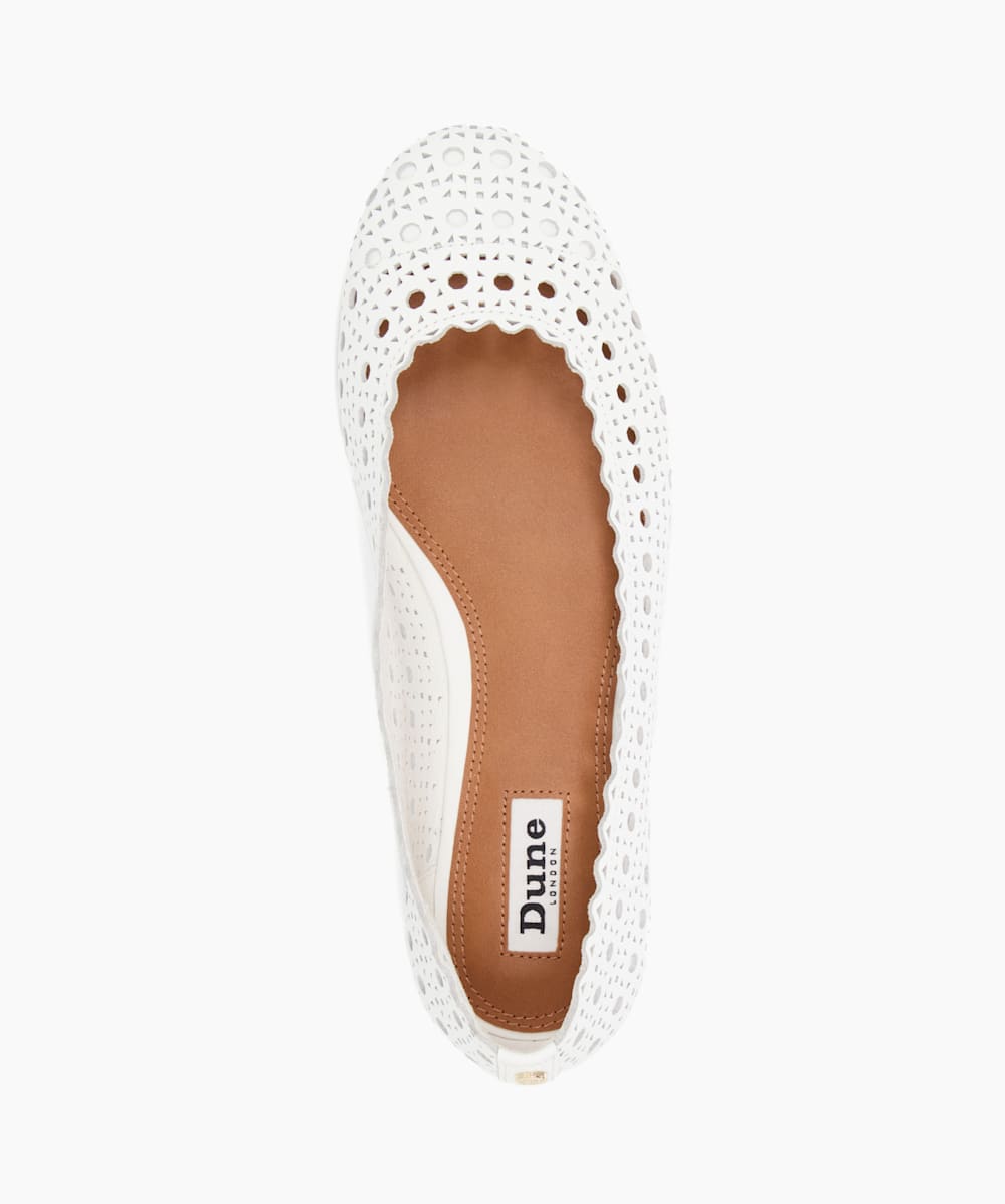 Dune white pumps outlet