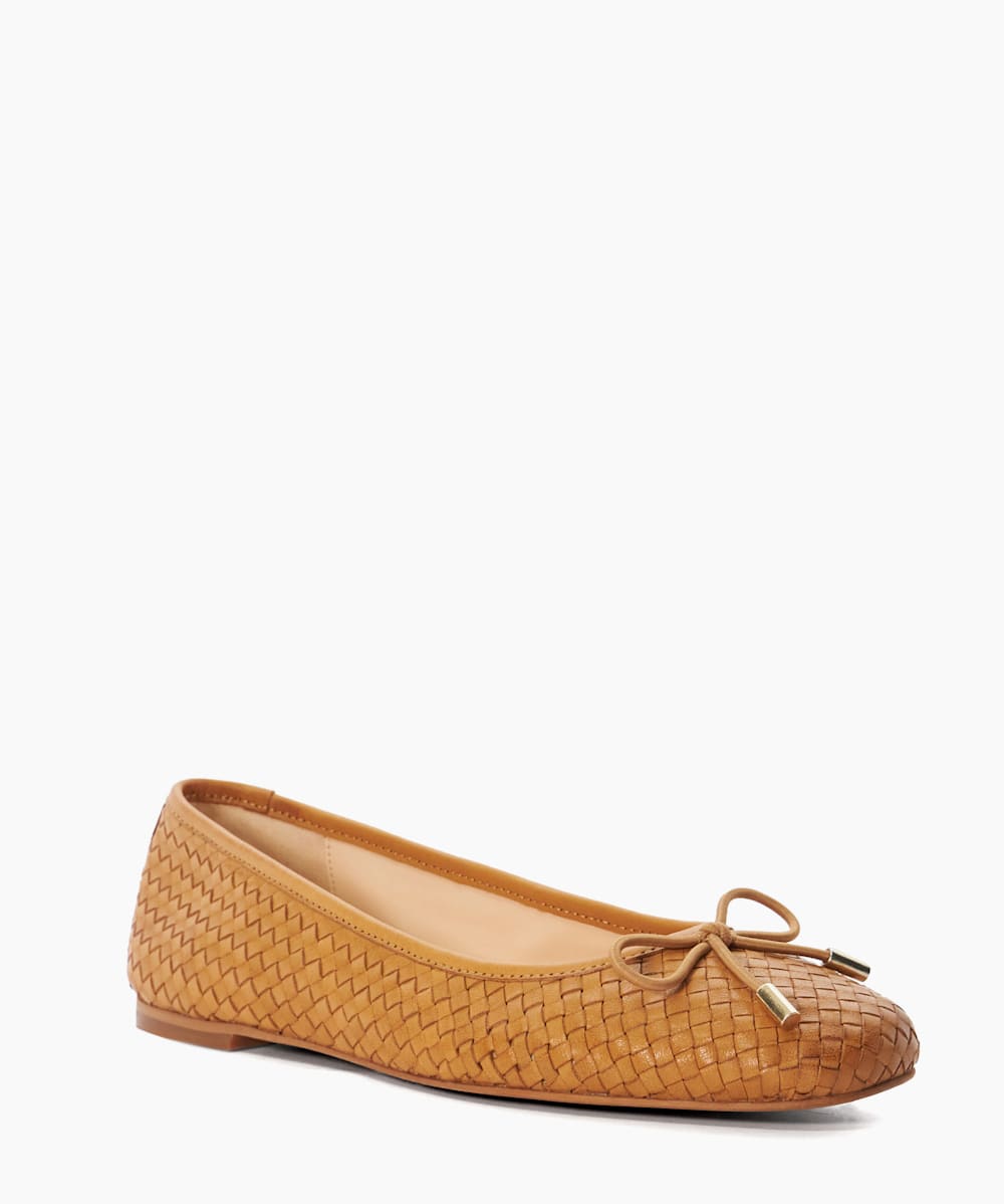 Dune tan flats on sale