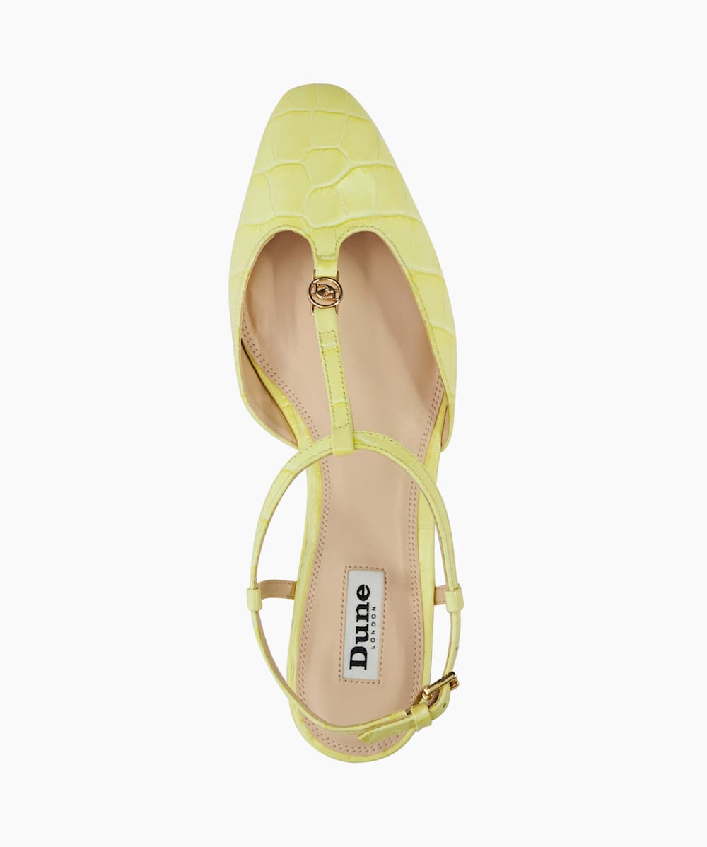 Dune yellow shoes store