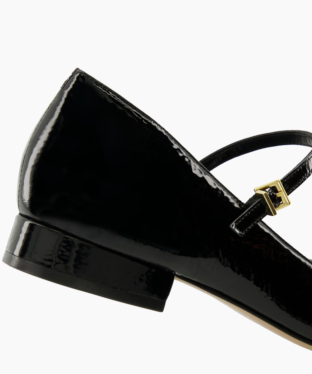 Womens black patent mary jane shoes outlet