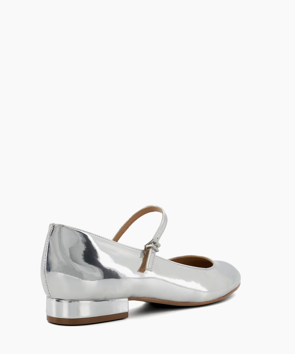 Metallic mary janes sales