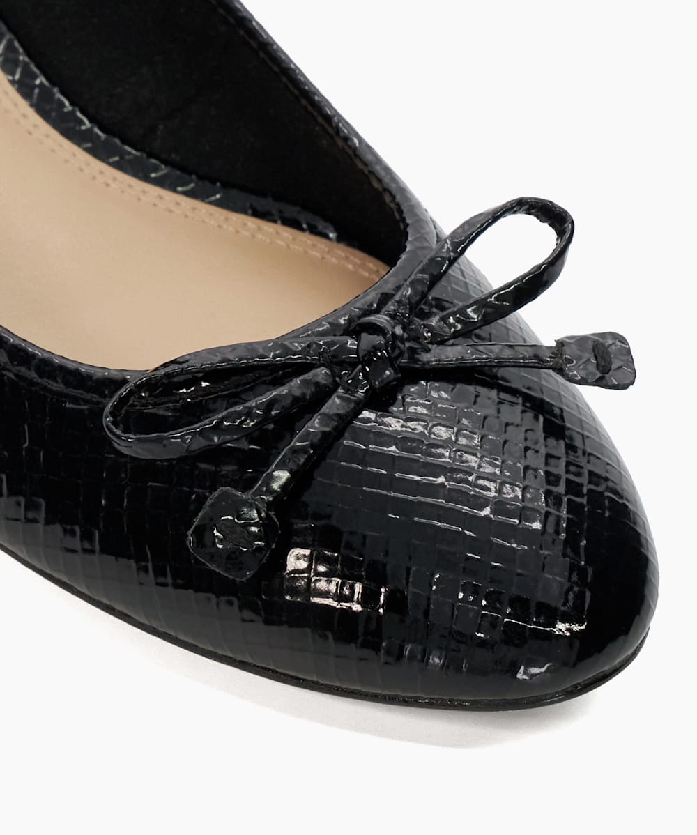 Low heel ballerina shoes sales