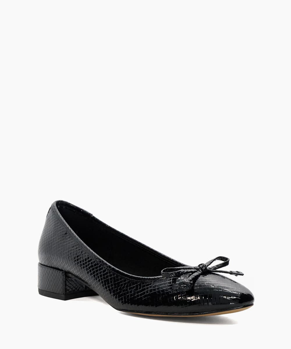 Block heel ballet shoes online