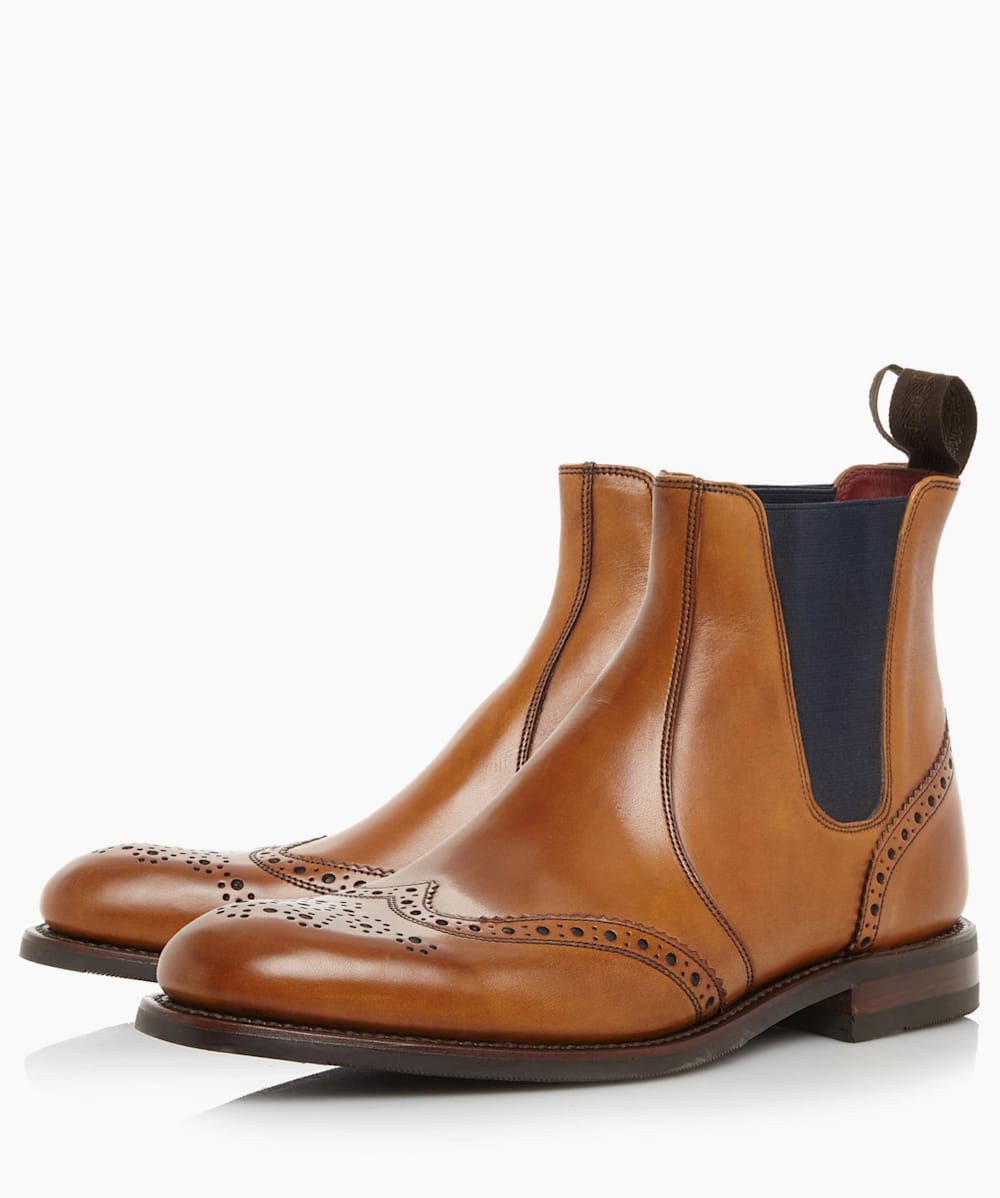 Loake brogue hotsell chelsea boots
