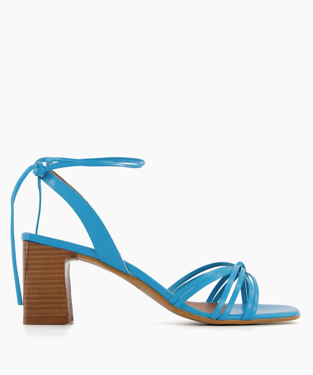 Dune best sale blue sandals
