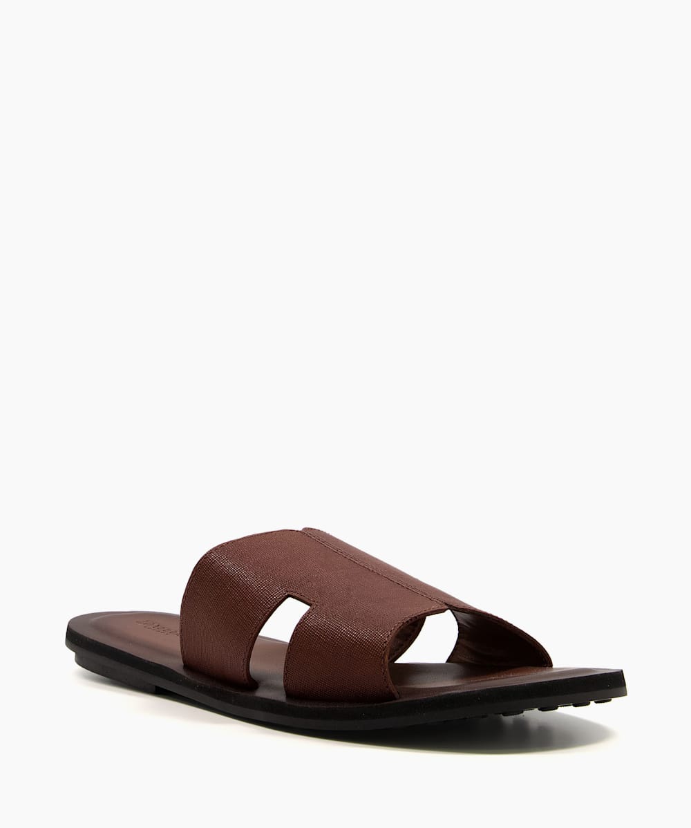 Incense Tan Leather Sandals Dune London