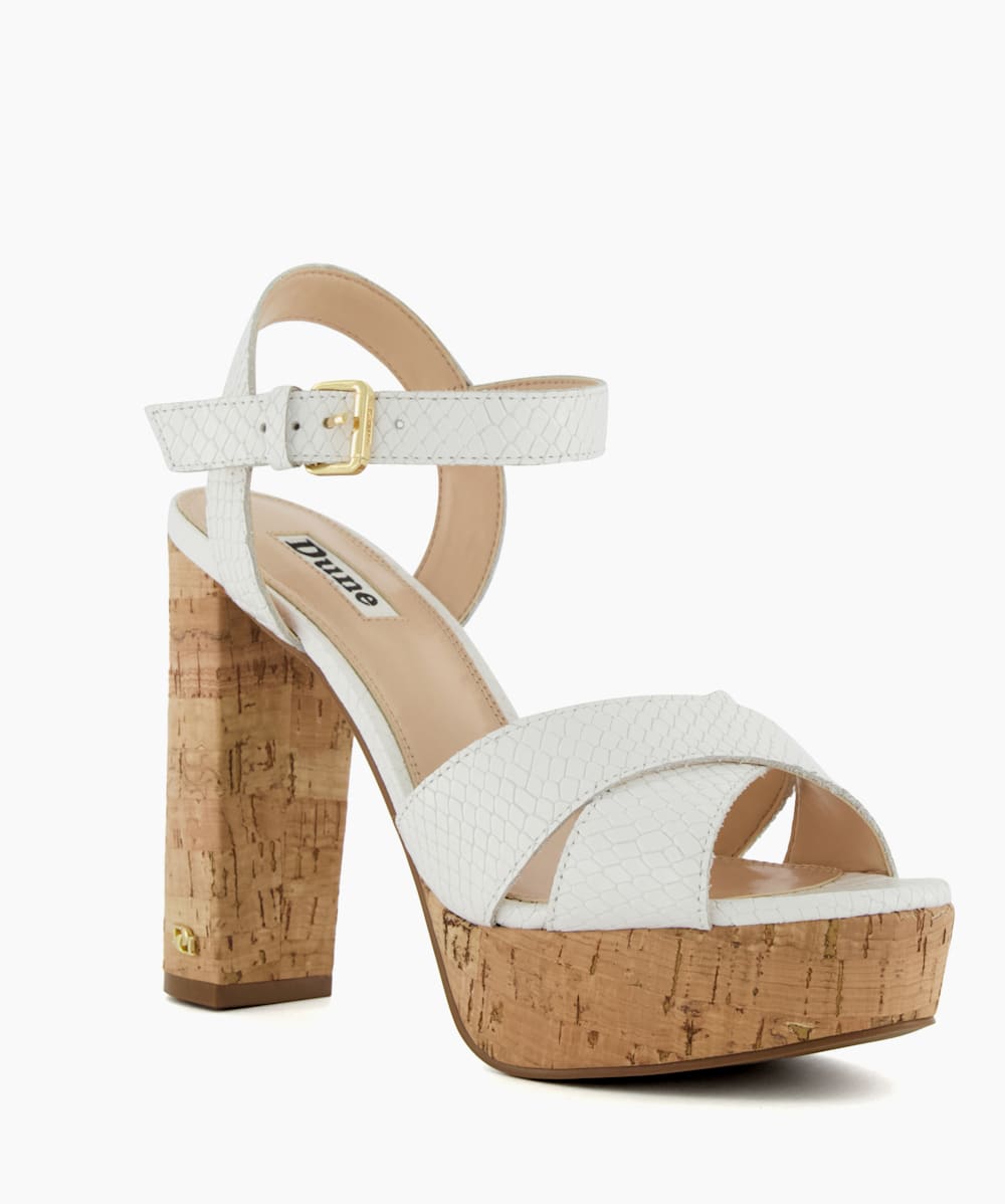 Dune cork sandals sale
