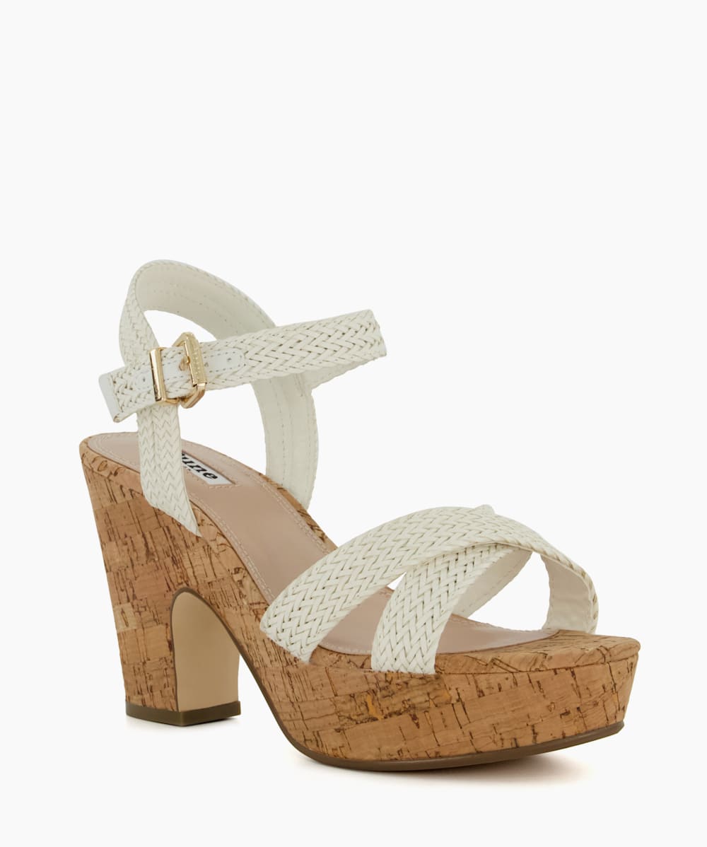 Platform sandals cork clearance