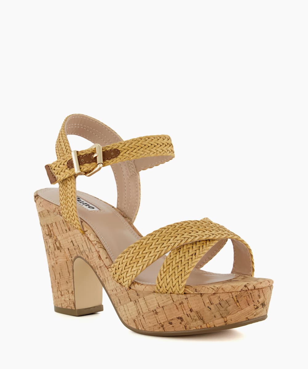Platform best sale braid sandal