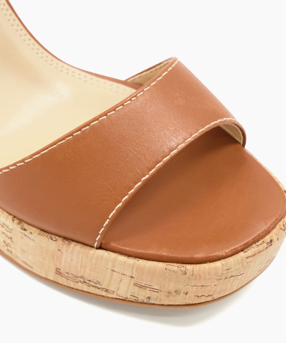 Jodi leather platform sandal discount