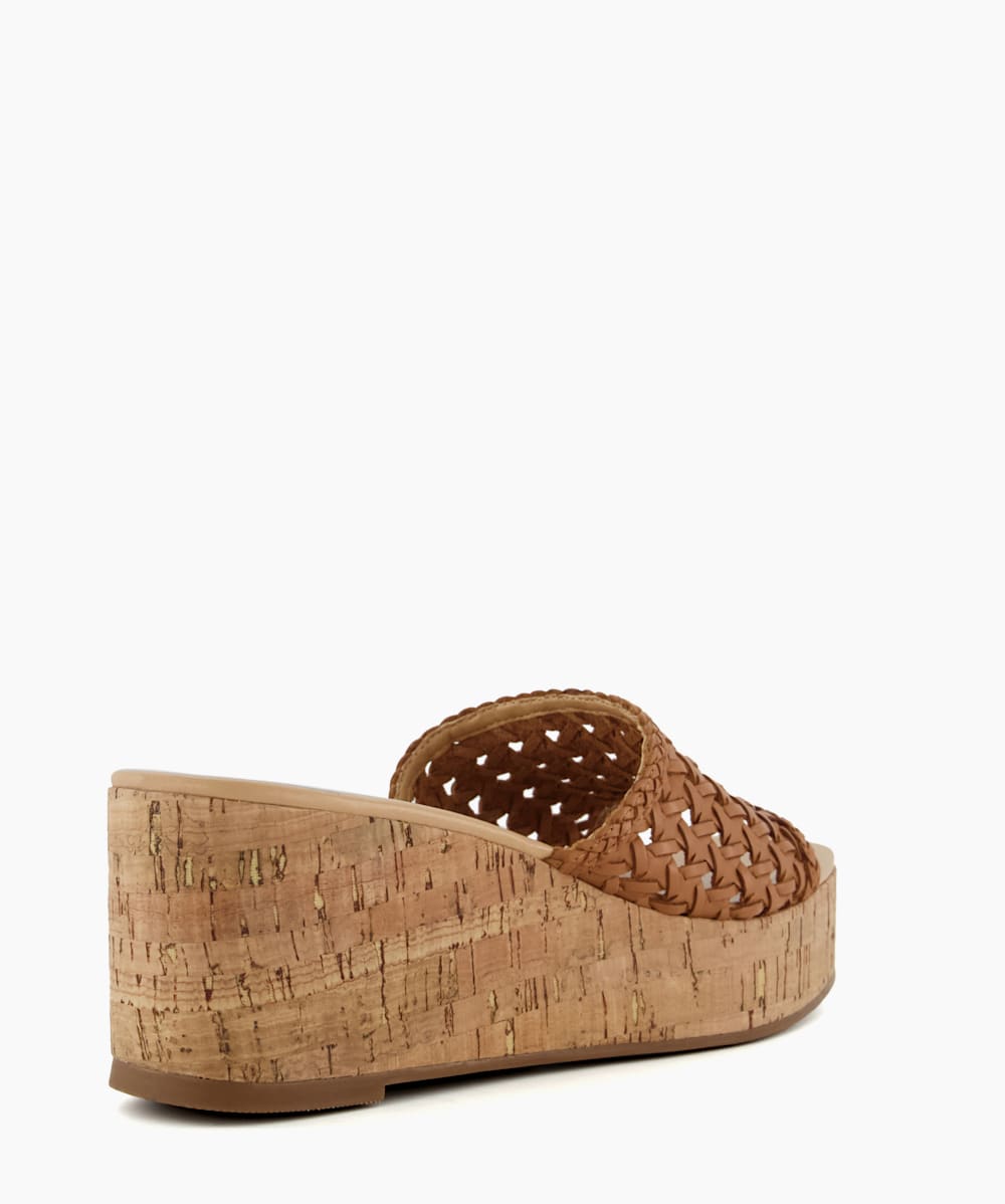 Tan clearance cork sandals