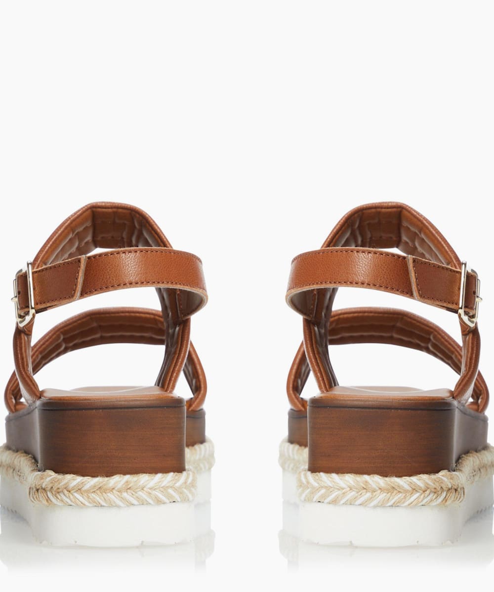 Dune kaze tan hotsell sandals