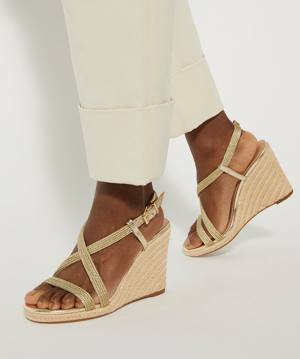 Keykey platform wedge sandal hotsell