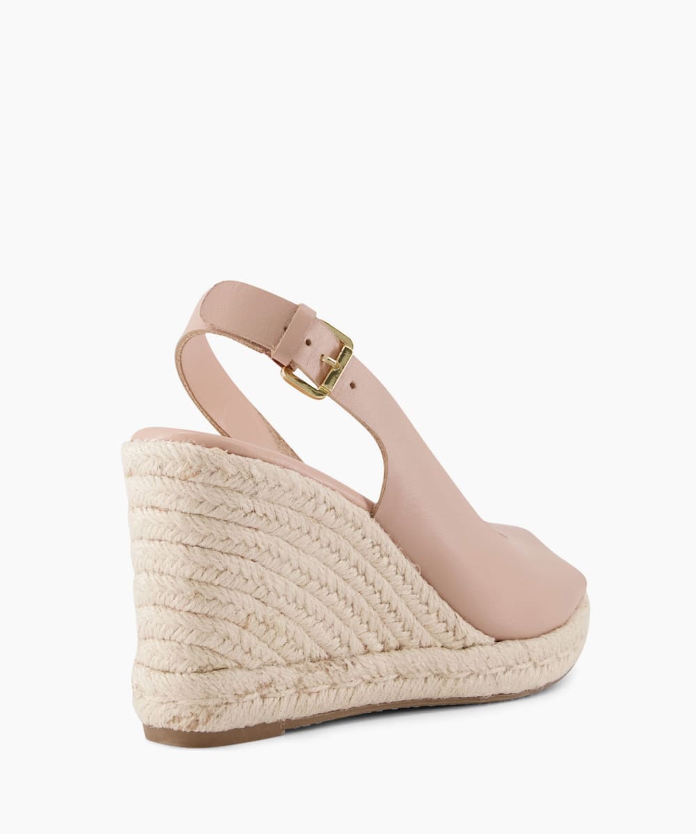 Nude wedges clearance dune