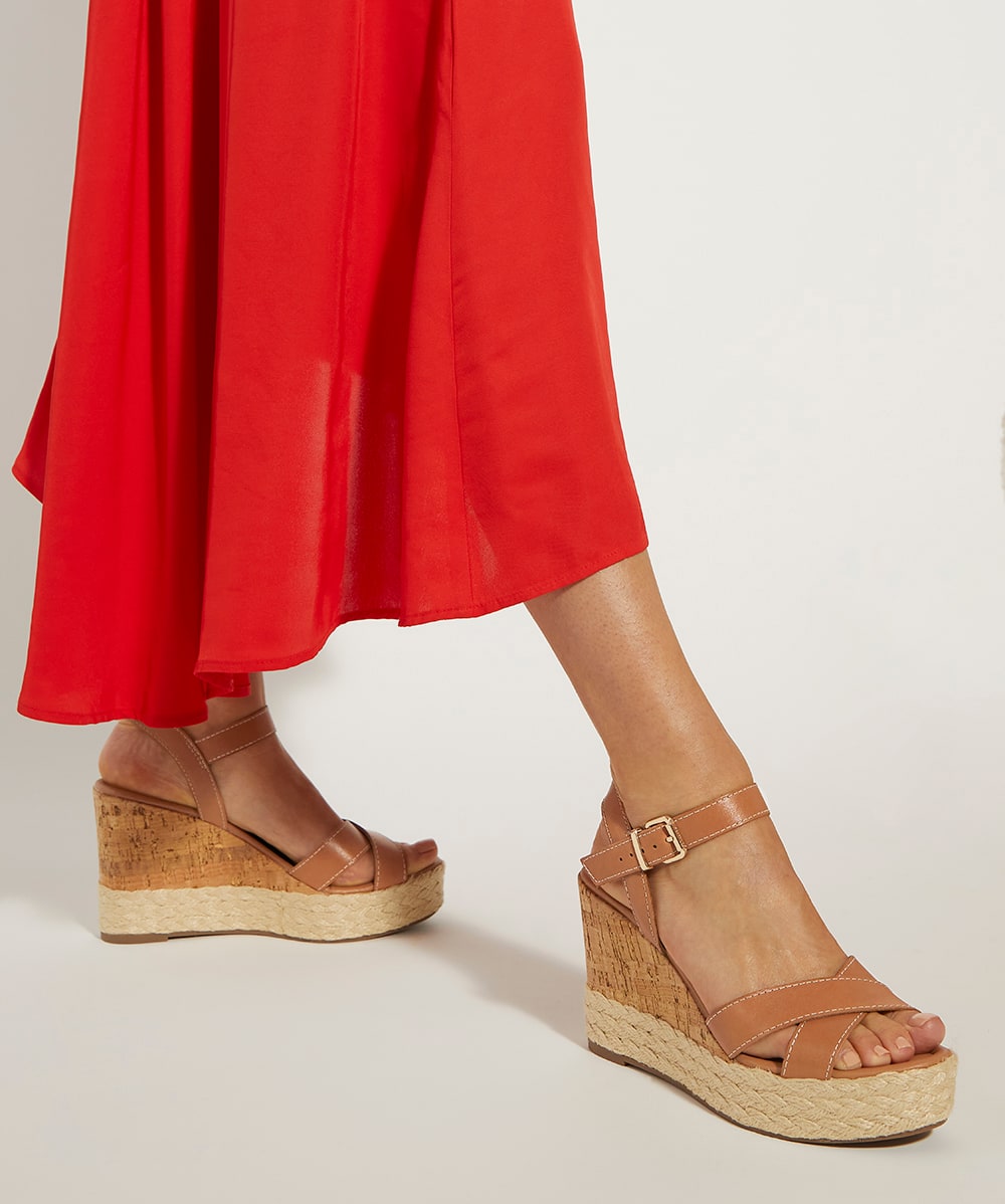 Dune wedges tan hotsell