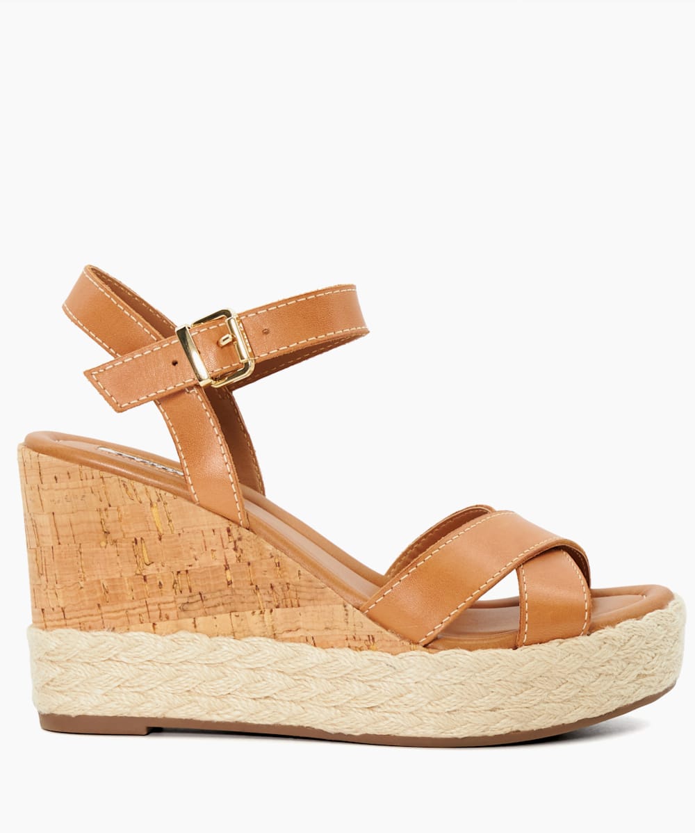 Dune tan wedges clearance