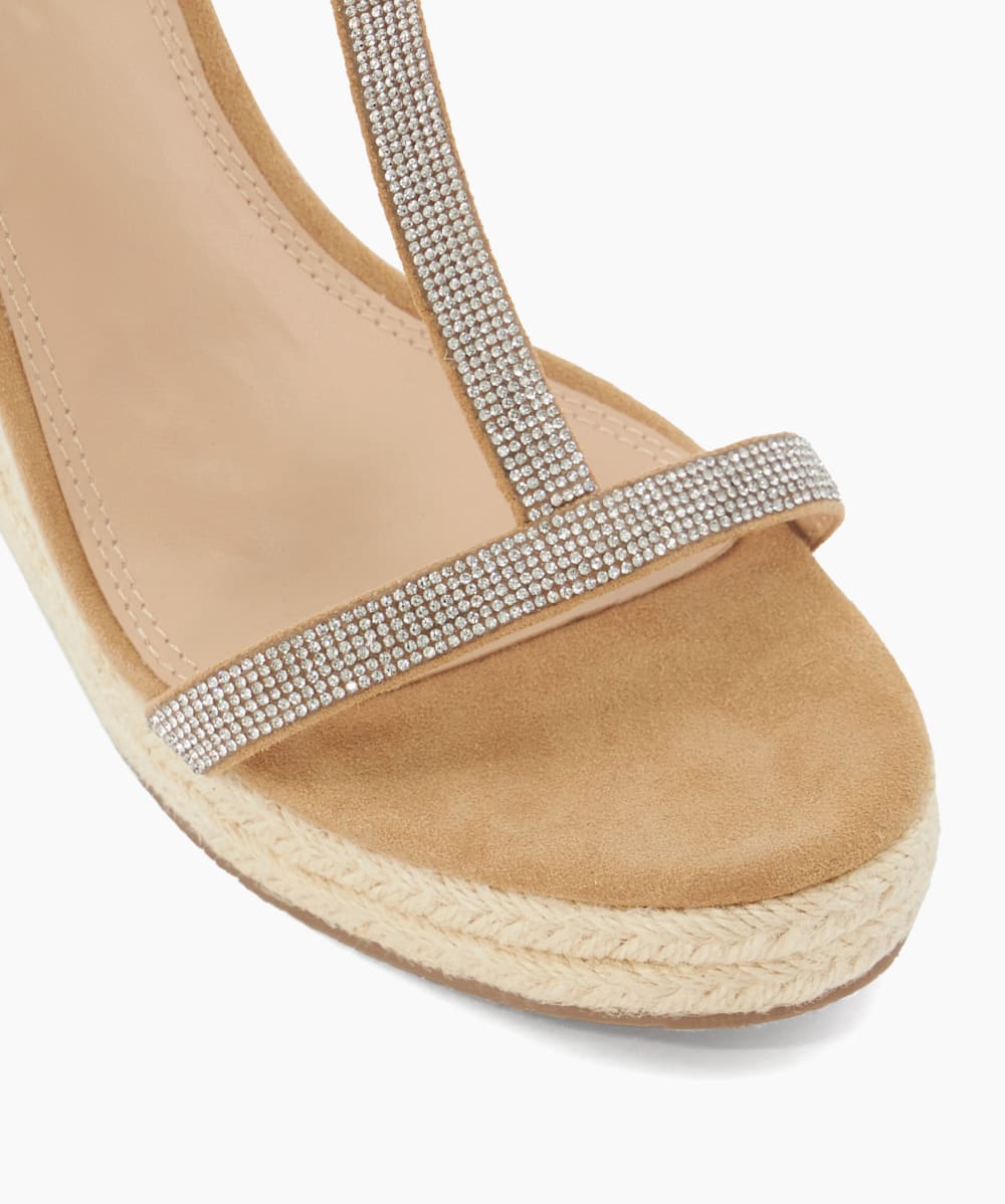 Kitten wedge sandals deals