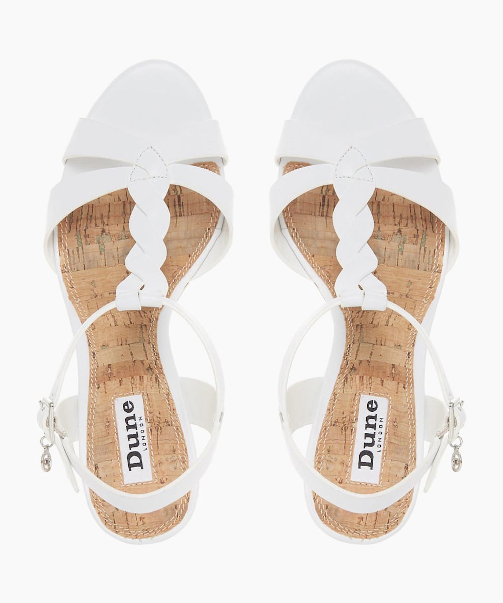 Dune koala on sale wedges