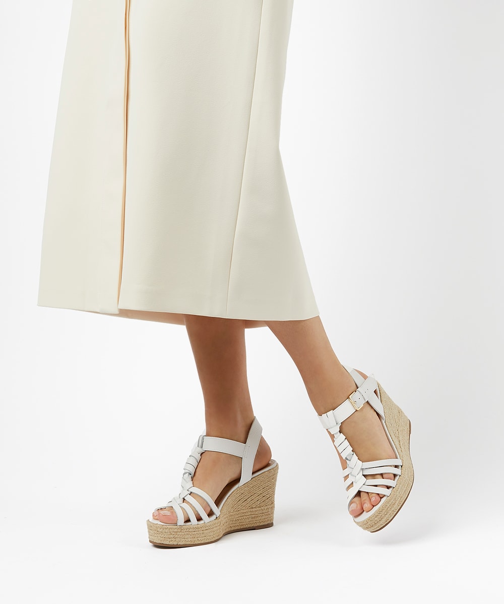 Berkley espadrille wedge sandals top