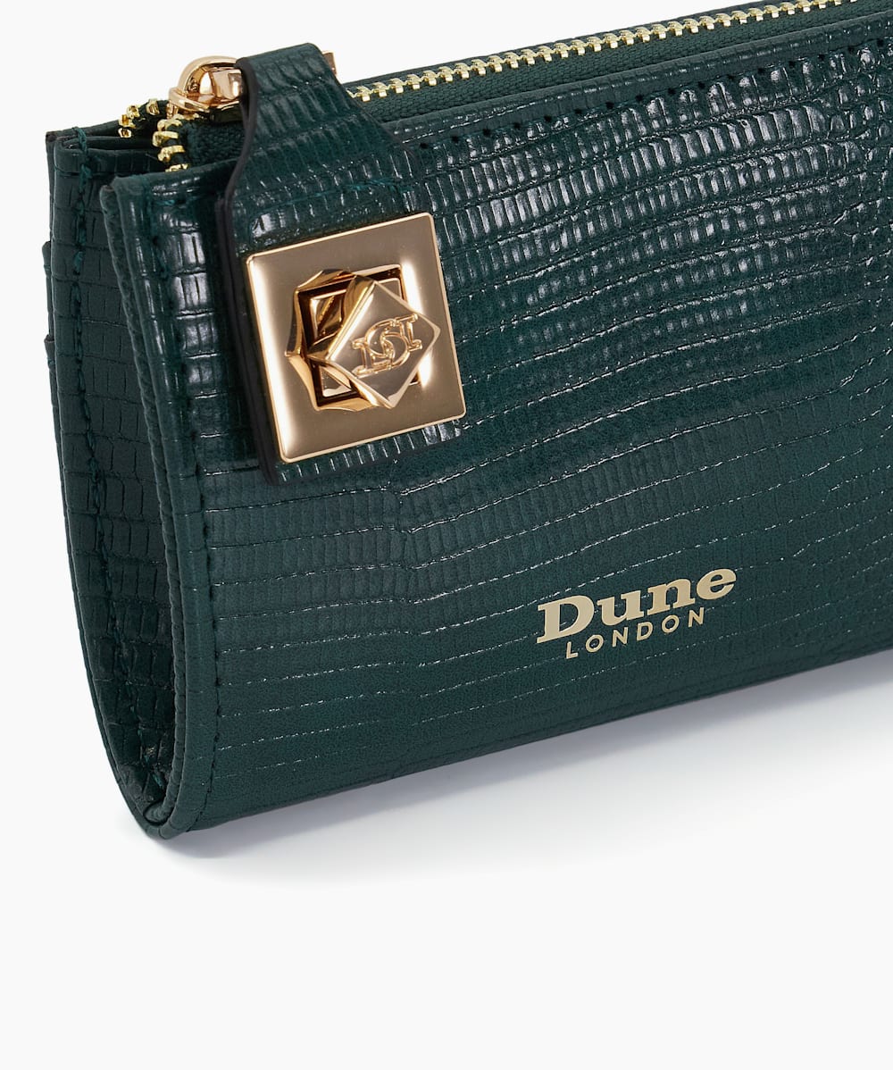 Dune kophie hotsell croc effect purse