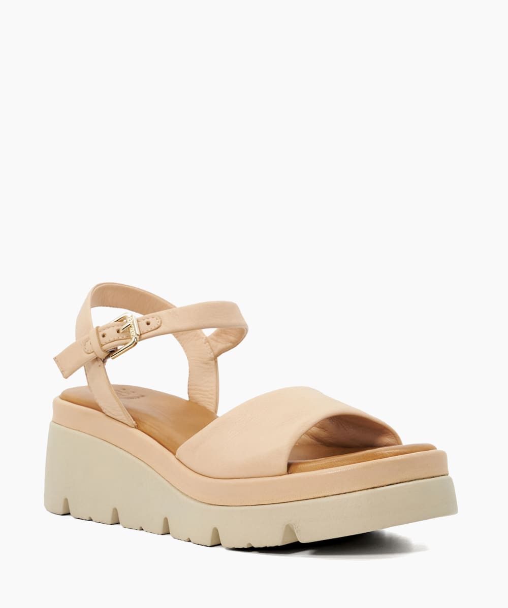 Talon compensé rose pale sale