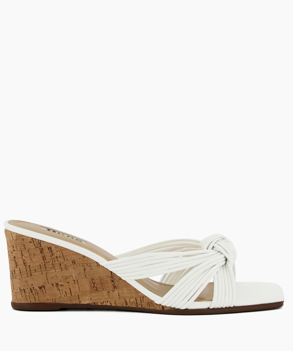 White wedge mules hotsell uk